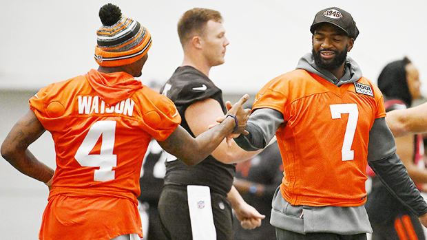 Deshaun Watson and Jacoby Brissett, Cleveland Browns