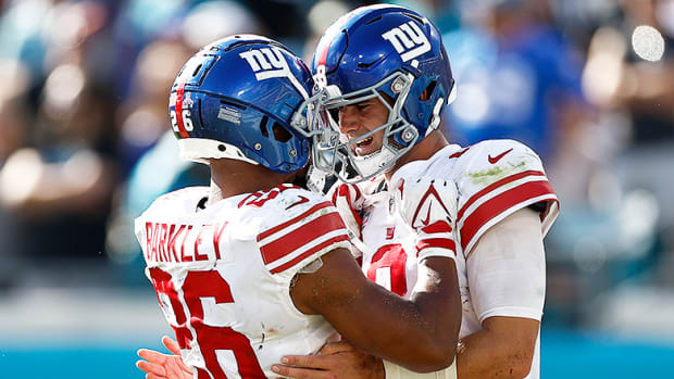 Saquon Barkley and Daniel Jones, New York Giants