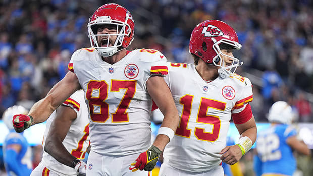 Travis Kelce and Patrick Mahomes, Kansas City Chiefs